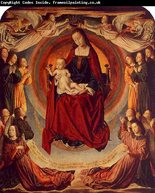 Master of Moulins Coronation of the Virgin